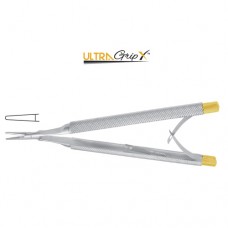 UltraGripX™ TC Castroviejo Micro Needle Holder Smooth Jaws - With Lock Stainless Steel, 12.5 cm - 5" UltraGripX™ TC Castroviejo Micro Needle Holder Smooth Jaws - With Lock Stainless Steel, 12.5 cm - 5"